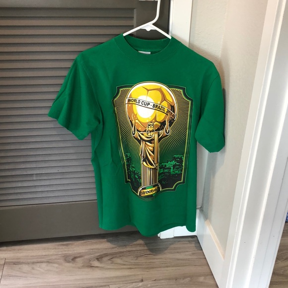 streetwise Other - Green streetwise wear brand 2014 Brazil World Cup t shirt mens size medium